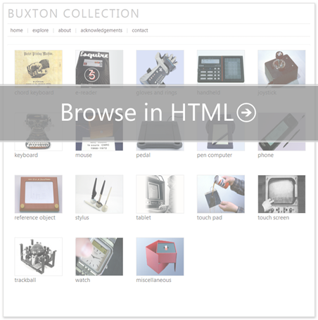 Browse the collection in HTML